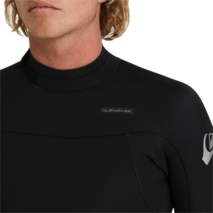 2023 Quiksilver Hommes Everyday Sessions 3/2mm GBS Back Zip Combinaison Noprne EQYW103181 - Black